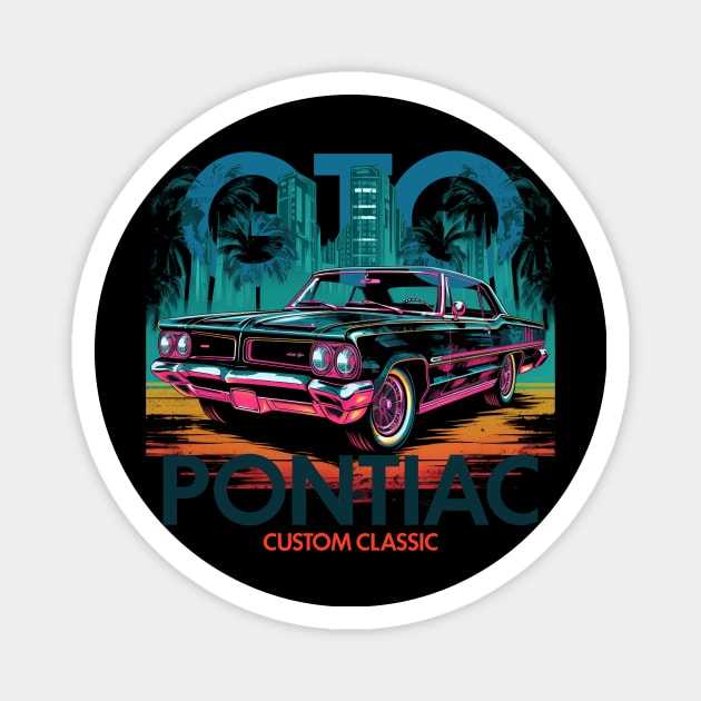 1965 Pontiac GTO Magnet by Quotee